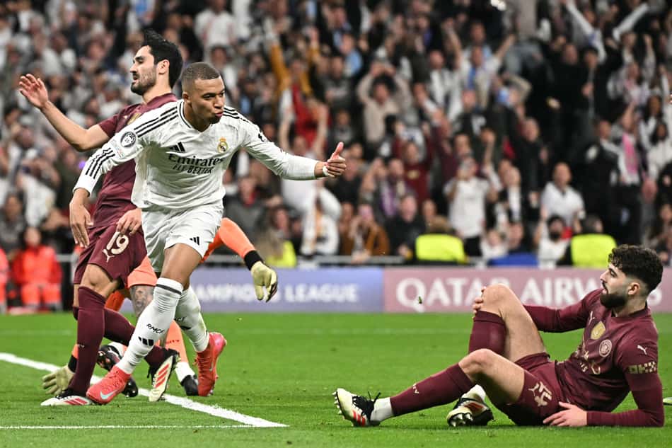 Mbappé Real Madrid Manchester City