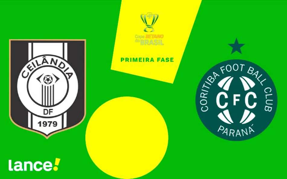 Ceilândia x Coritiba: onde assistir ao vivo, horário e escalações pela Copa do Brasil