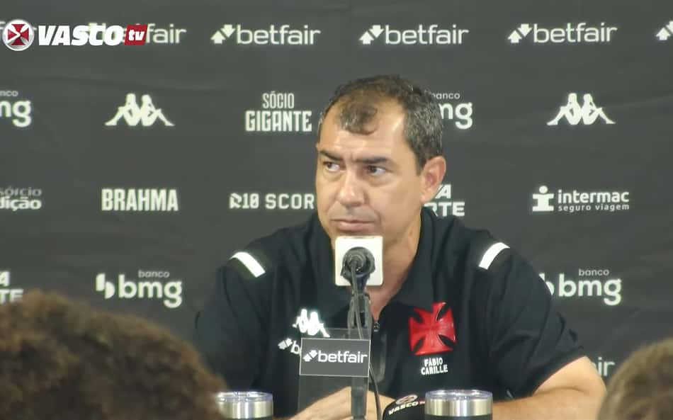 Carille elogia Bruma após empate do Vasco: 'Que chegue jogador que nem ele para ajudar'