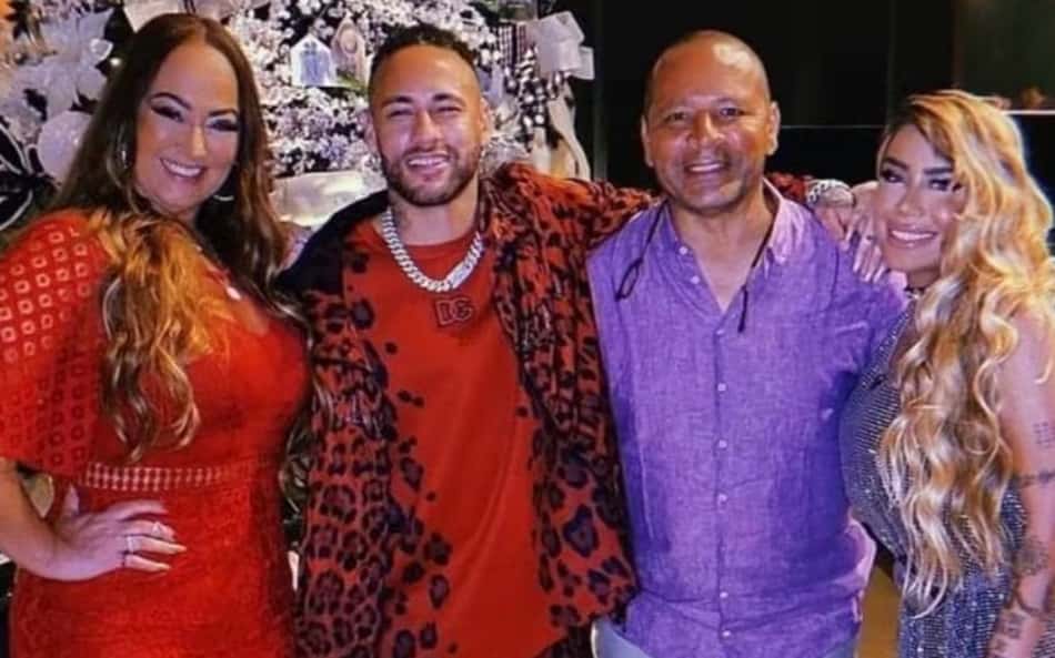 Antes e depois: imagem antiga da família de Neymar viraliza na web