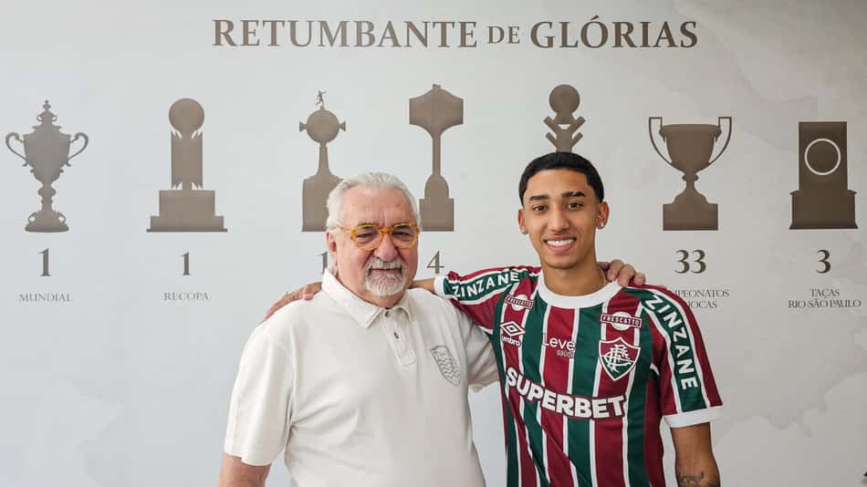 Isaque renova com o Fluminense (Daniel Perpétuo/FFC)