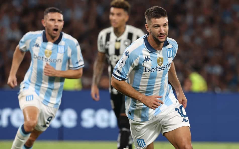Racing x Botafogo: veja as notas dos jogadores na primeira partida da Recopa