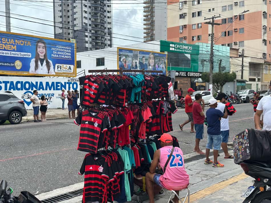 Torcedores do Flamengo em Belém (PA)