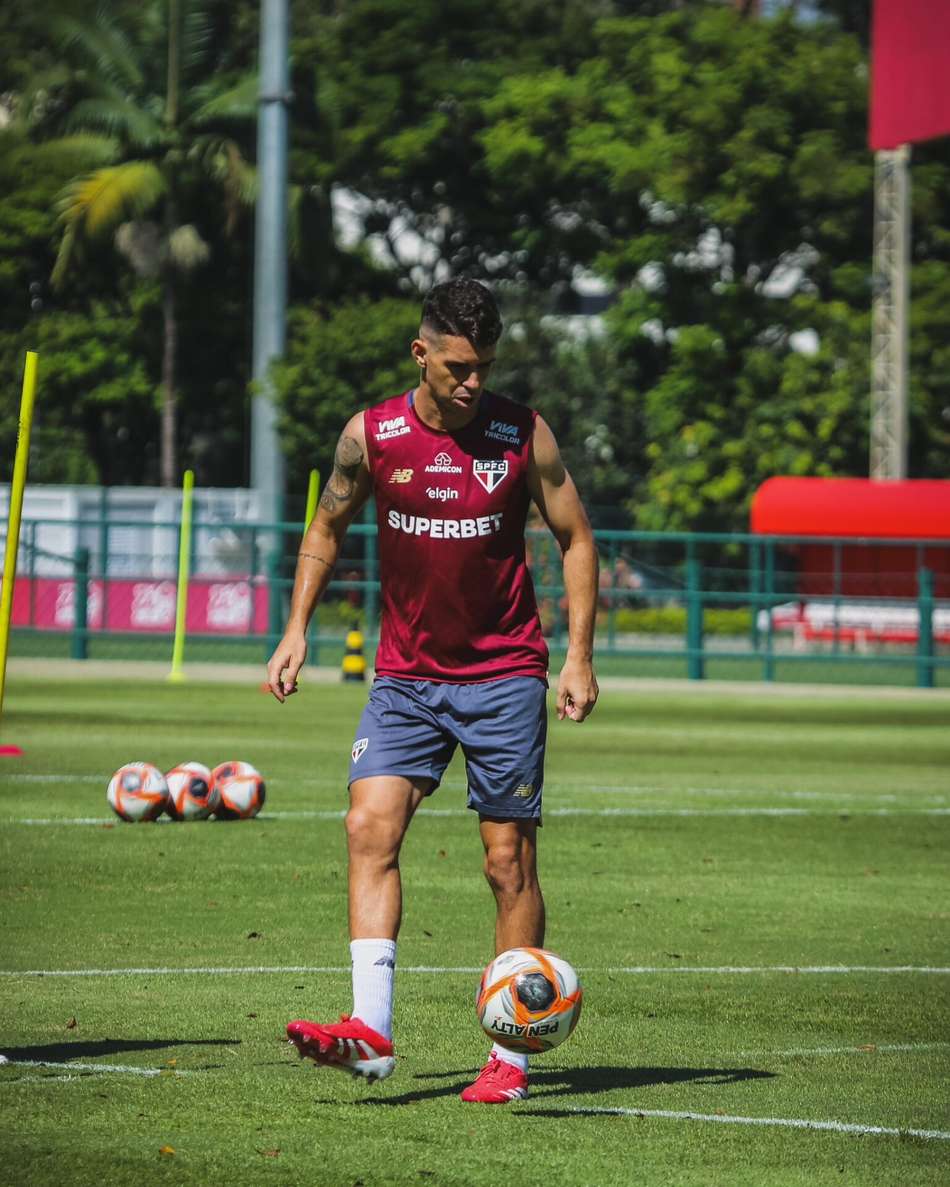 São Paulo treino para decisão