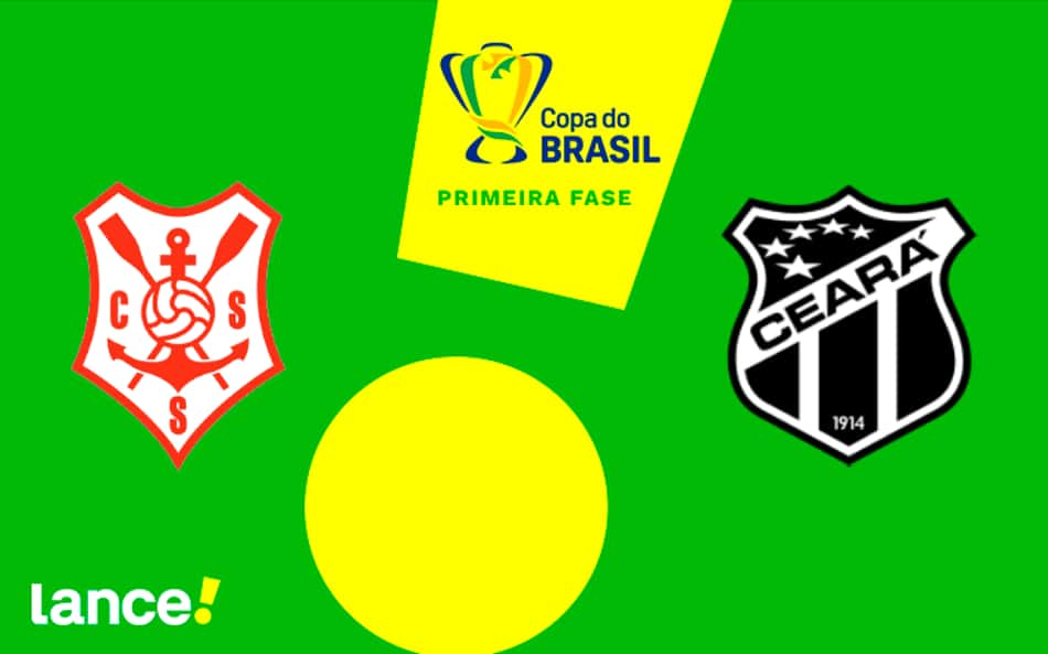 Sergipe x Ceará: onde assistir, horário e escalações do jogo pela Copa do Brasil