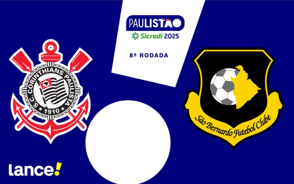 Corinthians x São Bernardo: onde assistir ao vivo, horário e escalações do jogo pelo Paulistão