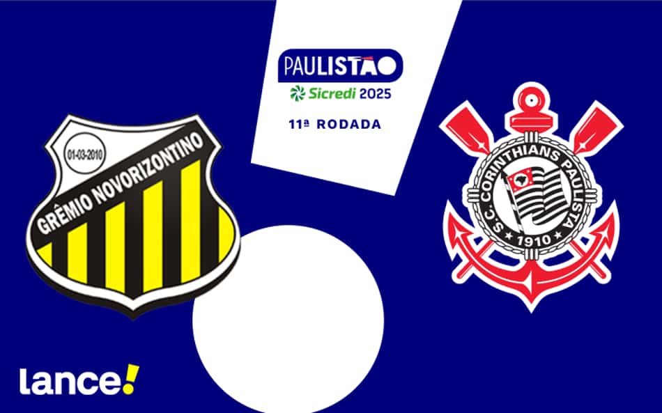 Novorizontino x Corinthians: onde assistir, horário e prováveis escalações