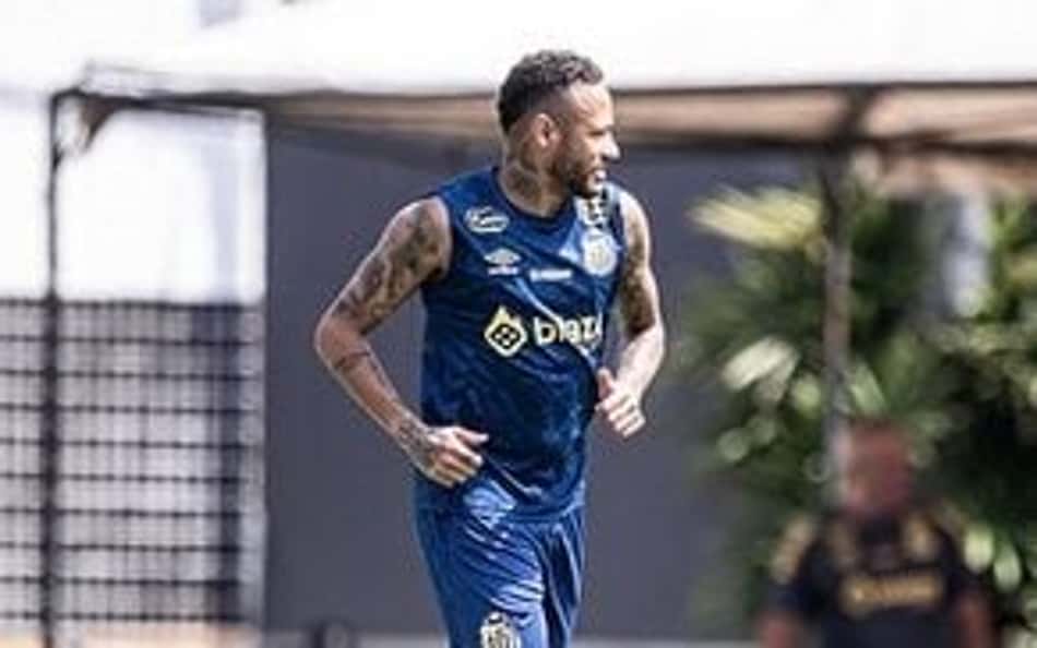 Santos: Neymar faz exames cardiológicos, mas treina com elenco