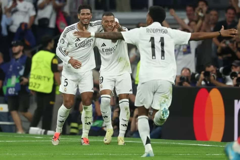 Bellingham, Rodrygo e Mbappé - Real Madrid