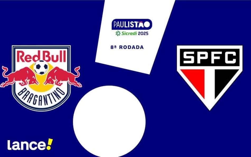 Red Bull Bragantino x São Paulo: onde assistir, horário e escalações do jogo pelo Paulistão
