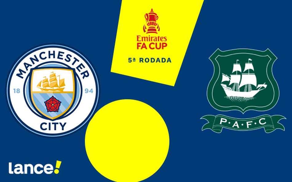 Manchester City x Plymouth Argyle: onde assistir, horário e escalações do jogo pela FA Cup
