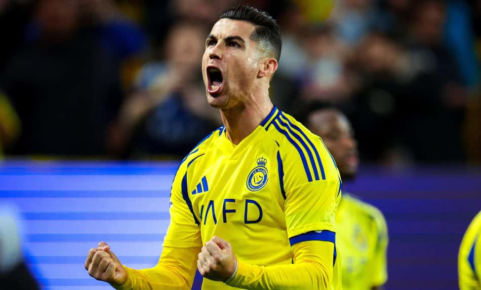 Cristiano Ronaldo vive expectativa pelo milésimo gol oficial (Foto: Reprodução/X)