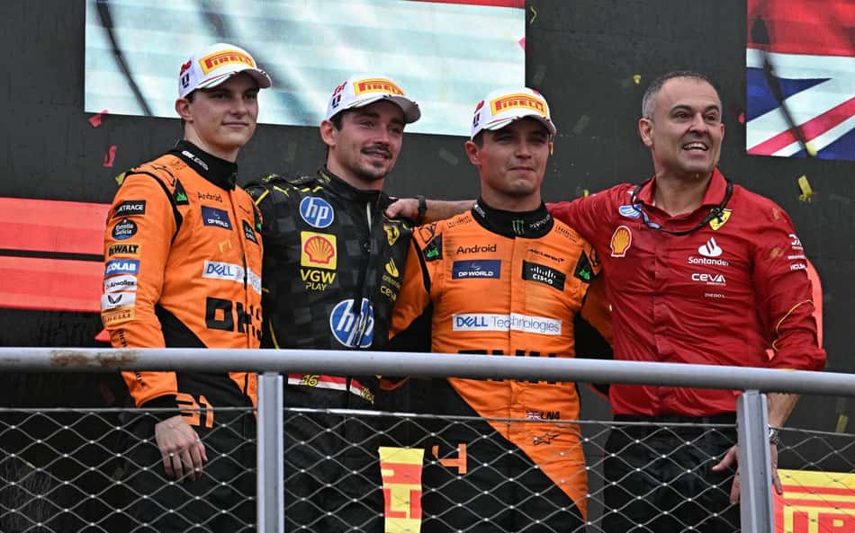 Leclerc questiona força da McLaren e diz que 'tudo pode mudar de uma hora para outra'