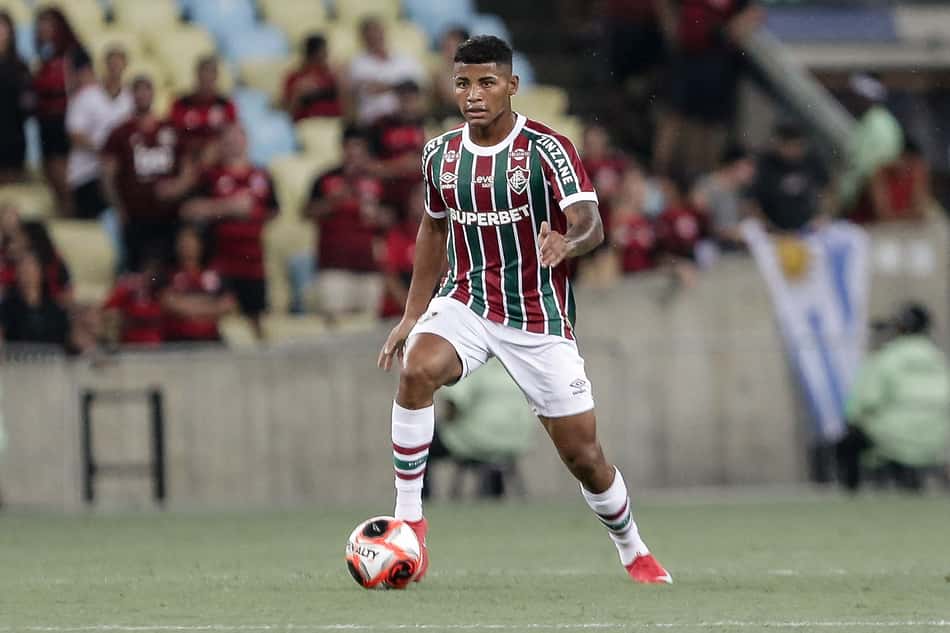 Hércules em campo pelo Fluminense. (Foto: Lucas Merçon/FFC)