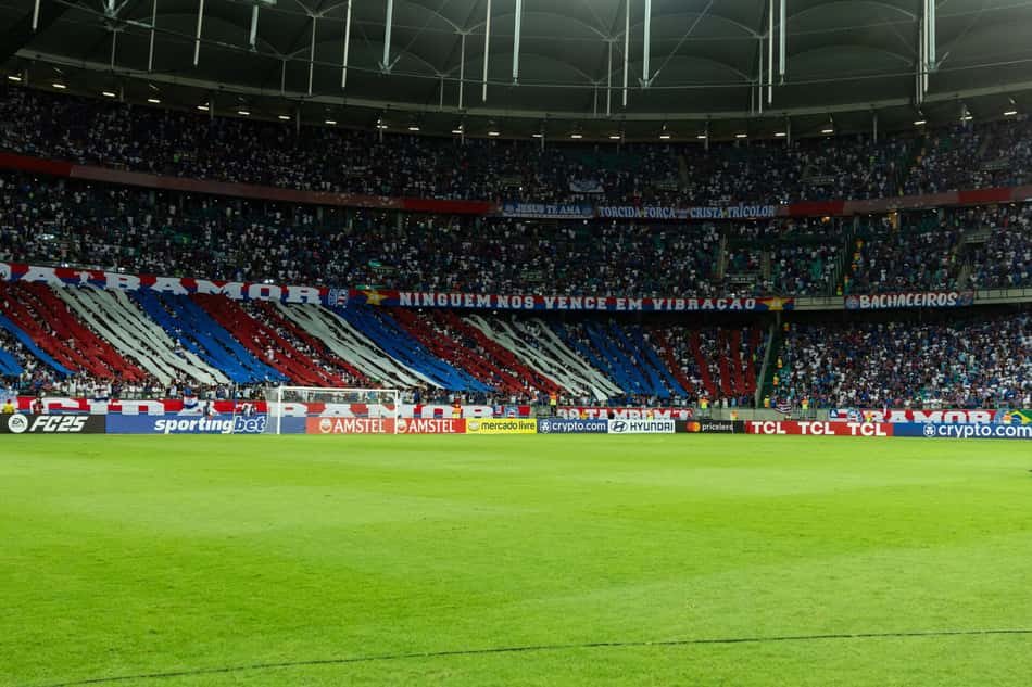 Arena Fonte Nova antes de Bahia e Boston River, pela Libertadores Foto: Letícia Martins/EC Bahia