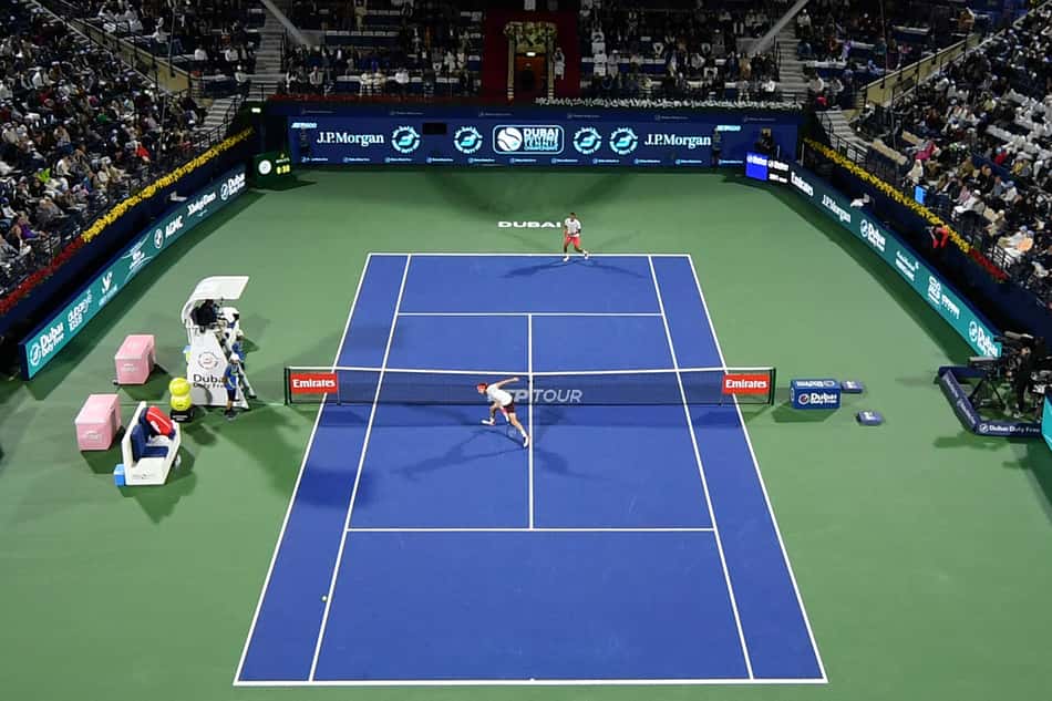 TENNIS-ATP-UAE-FINAL Tsitsipas