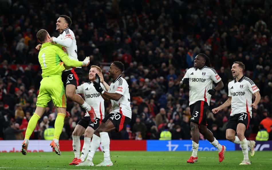 Fulham elimina o Manchester United nos pênaltis e avança na FA Cup