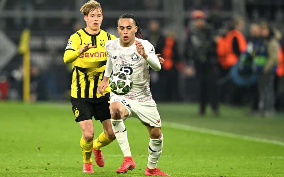 Borussia Dortmund vacila e cede empate ao Lille na Champions League