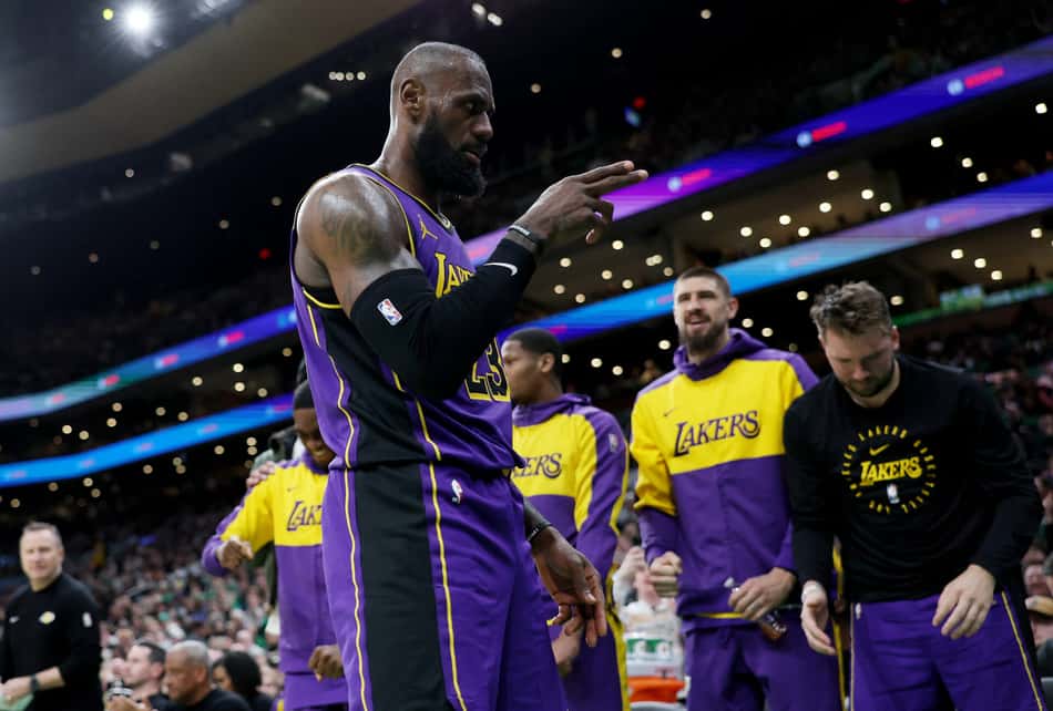 Los Angeles Lakers v Boston Celtics NBA
