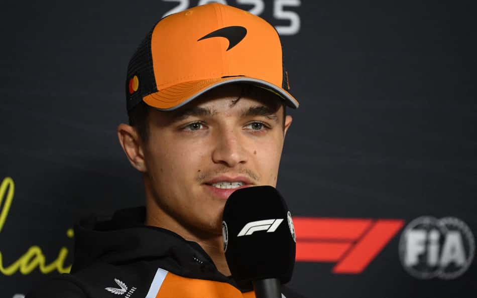 Norris minimiza pressão por liderança da F1: 'Não faz diferença'