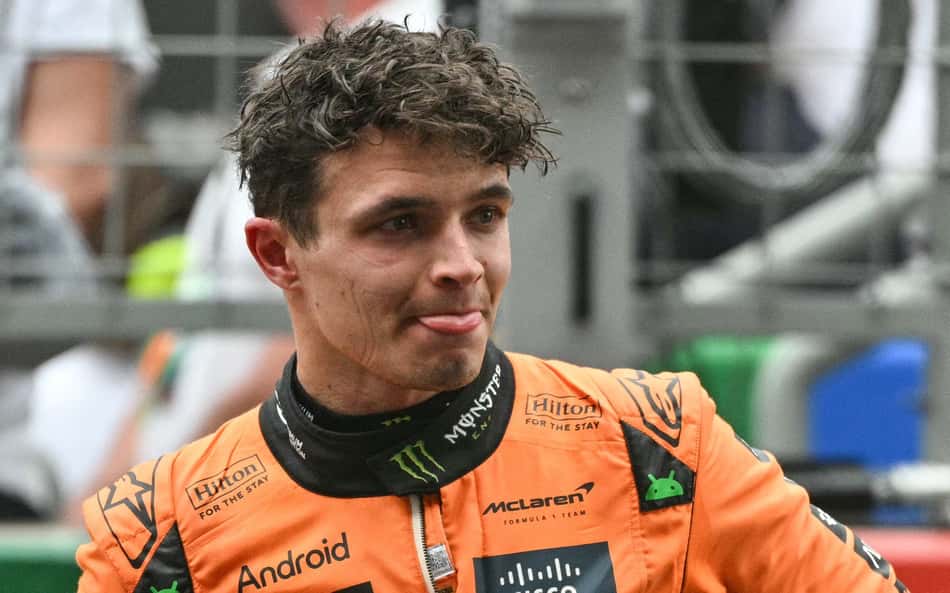 Norris diz que McLaren 'escondeu' problema nos freios e vê 'sorte' de completar na China
