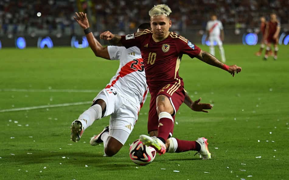 Veja o desempenho de Soteldo e Rincón, do Santos, na Data FIFA pela Venezuela