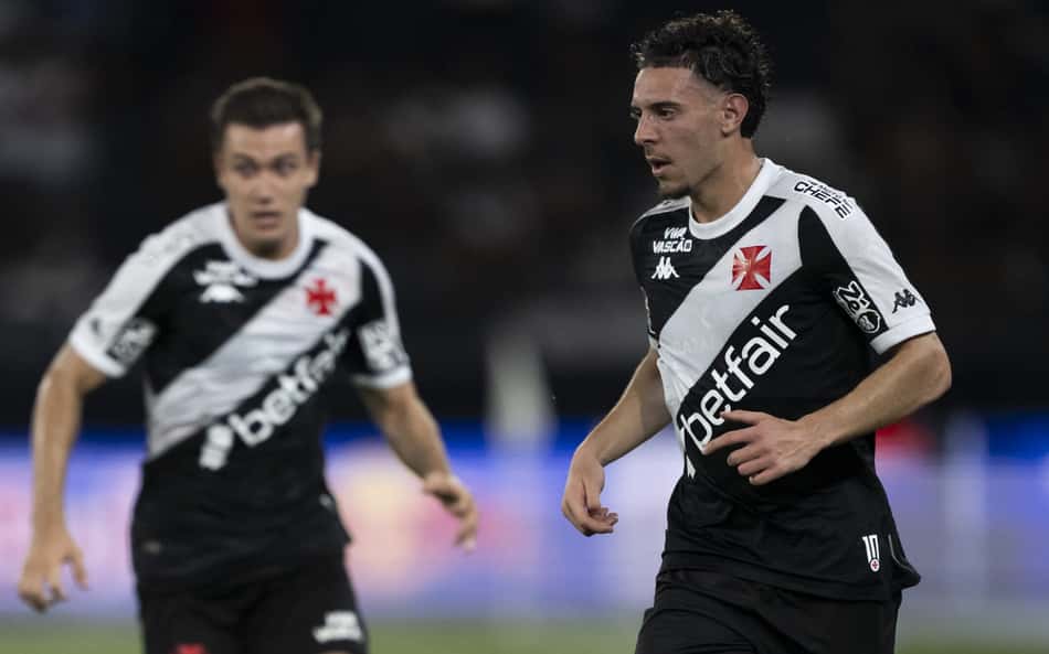 Jogador do Vasco minimiza desvantagem contra o Flamengo: 'Nenhum bicho-papão'