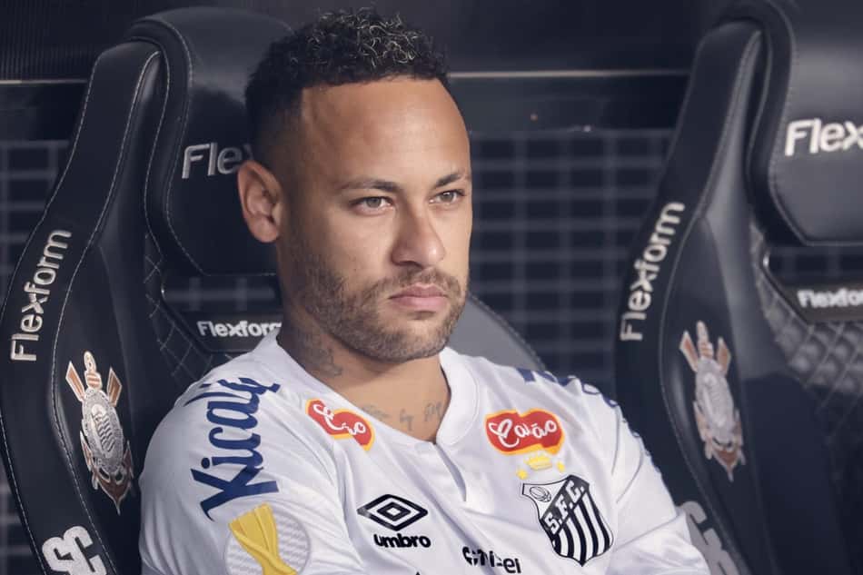 Neymar exaltou dupla do Timão (Foto: Marcello Zambrana/AGIF)