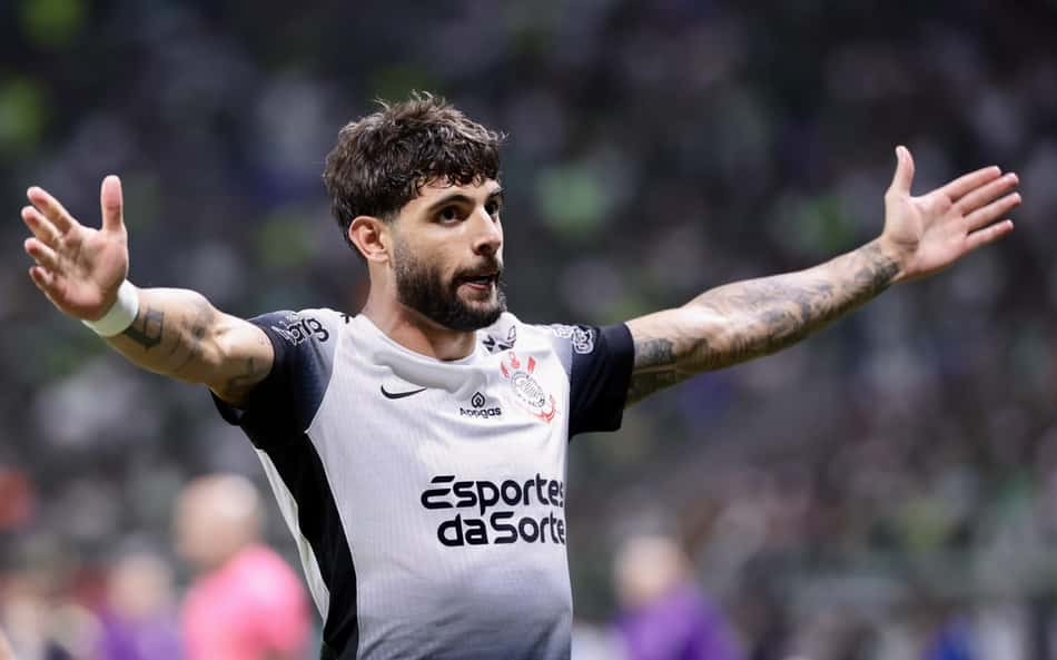 Yuri comemora vitória do Corinthians e cita sacrifício contra o Palmeiras