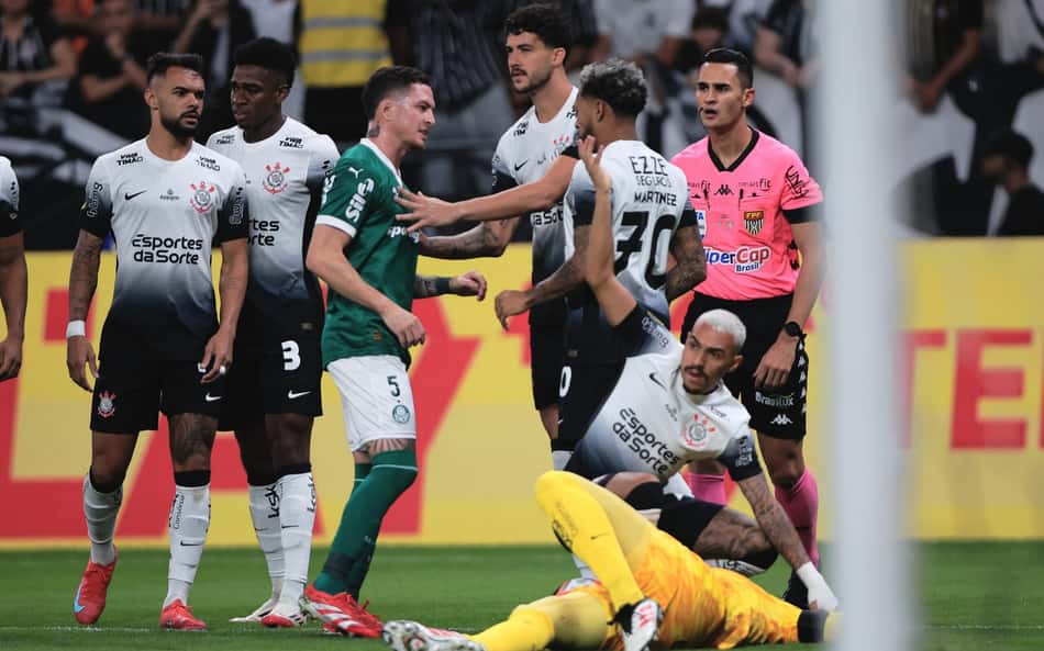 Corinthians campeão: final truncada teve só quatro dribles no 1º tempo
