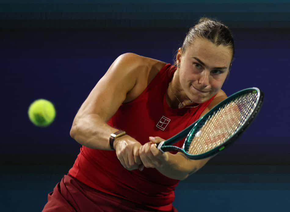 Campeã em Madri, Sabalenka soma mil pontos no ranking