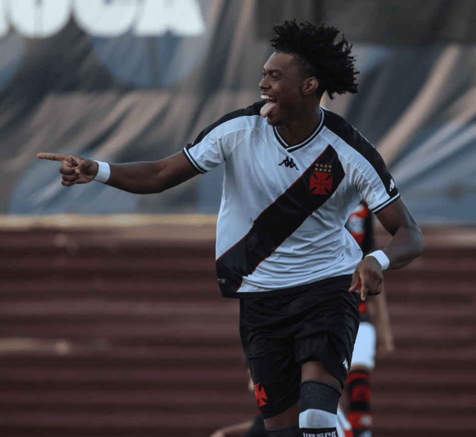 GB comemorando gol do Vasco contra o Flamengo (Foto: Dikran Sahagian/Vasco)