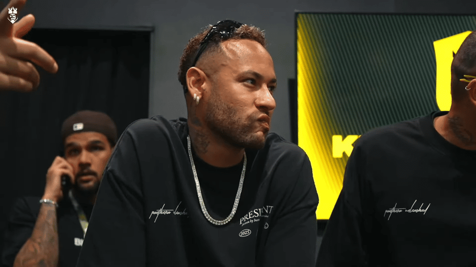 Neymar em partida do Fúria (Foto: Reprodução/PodPah)