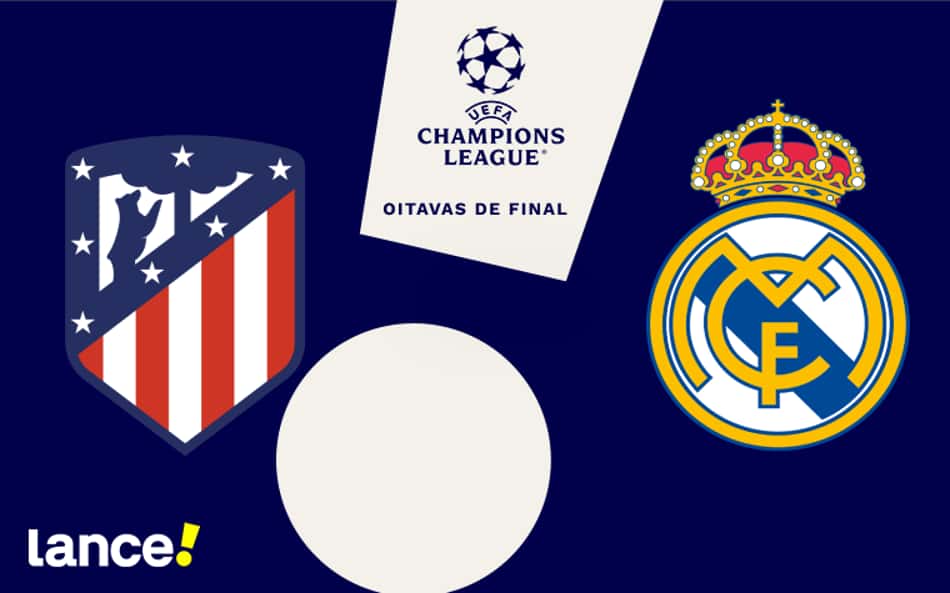 Atlético de Madrid x Real Madrid: onde assistir, horário e prováveis escalações