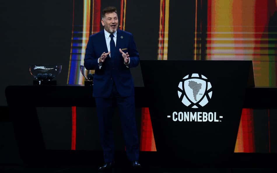 Sorteio da Libertadores: presidente da Conmebol faz apelo sobre racismo e cita Luighi