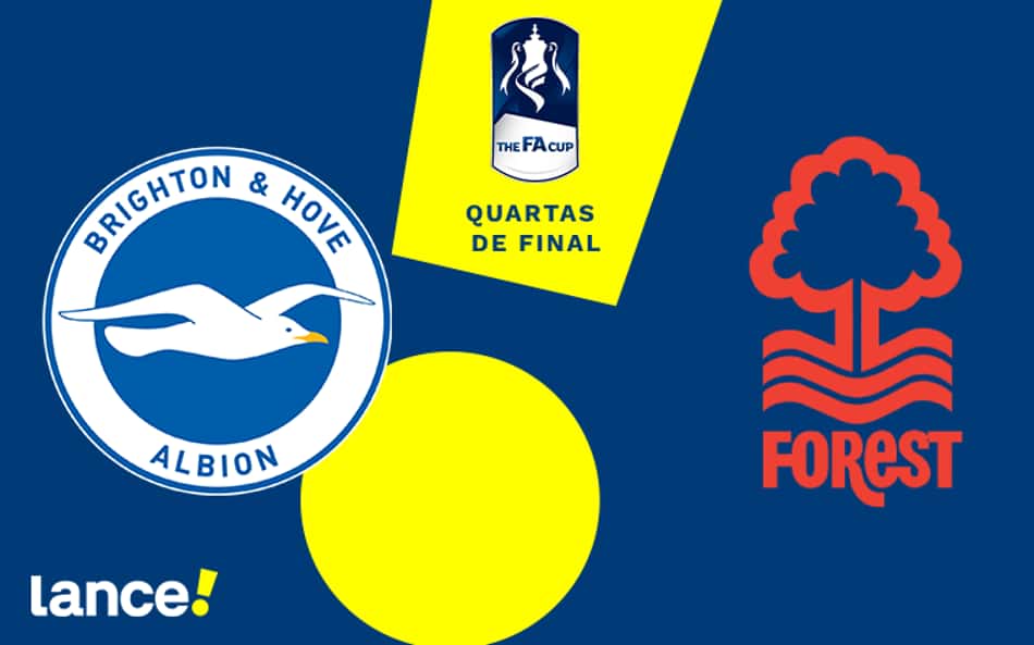 Brighton x Nottingham Forest: onde assistir e horário do jogo pela Copa da Inglaterra