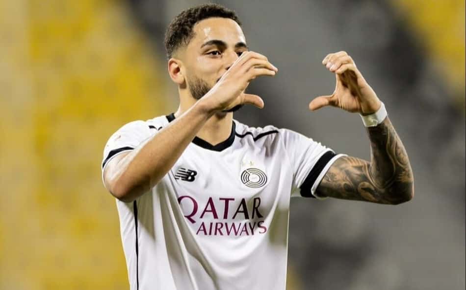 Ex-Palmeiras, Giovani marca duas vezes pelo Al-Sadd e manda recado a Luighi