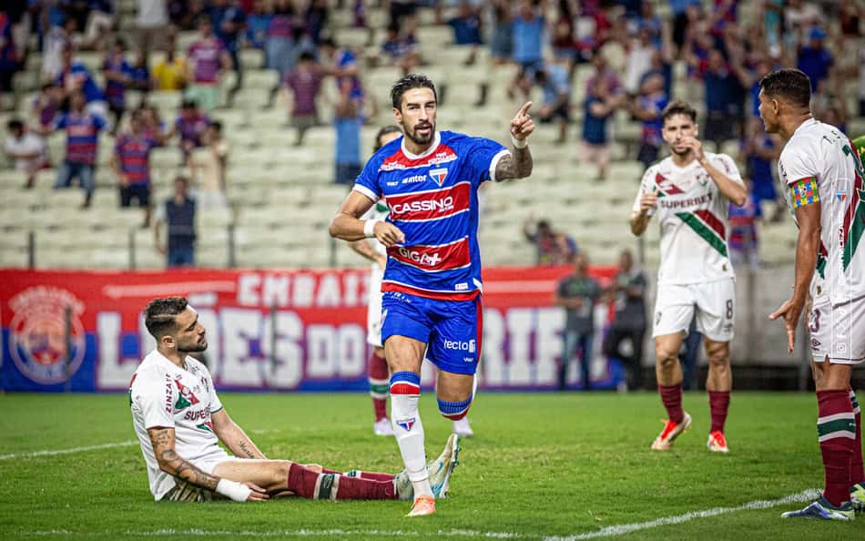 Fortaleza vence Fluminense pelo Brasileirão e encerra jejum de quatro jogos