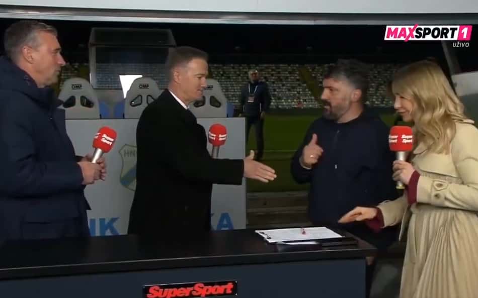 Gattuso discute feio com ex-Sevilla ao vivo e dispara: 'O que ganhou na vida?'
