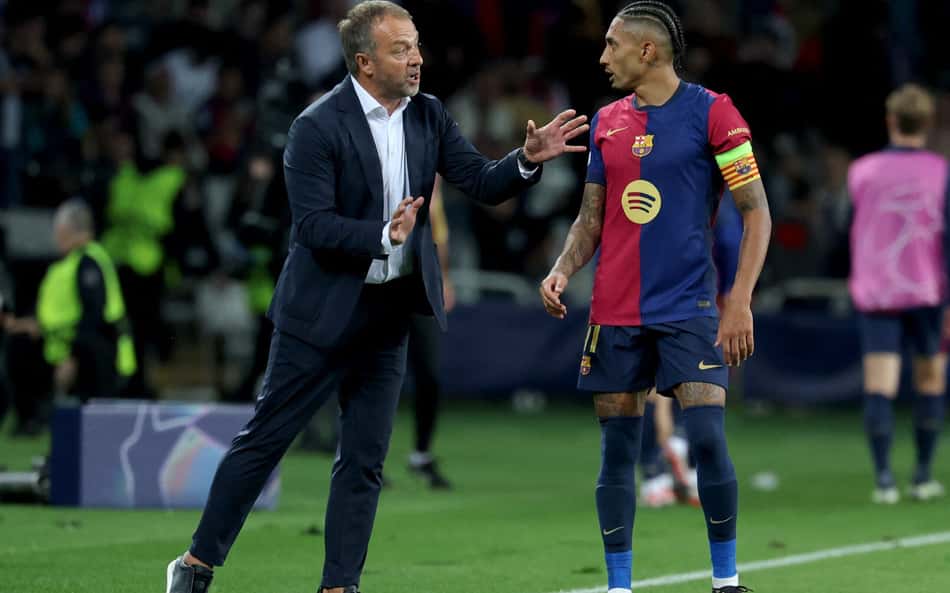 Técnico do Barcelona explica ausência de Raphinha pelo segundo jogo seguido
