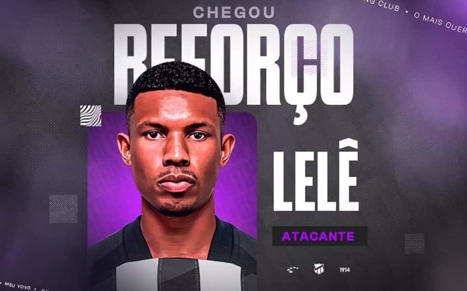 Ceará anuncia atacante Lelê, do Fluminense