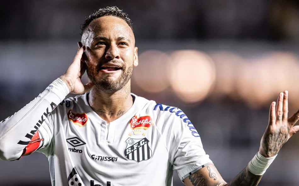 Neymar rebate críticas de influenciador do Santos nas redes sociais