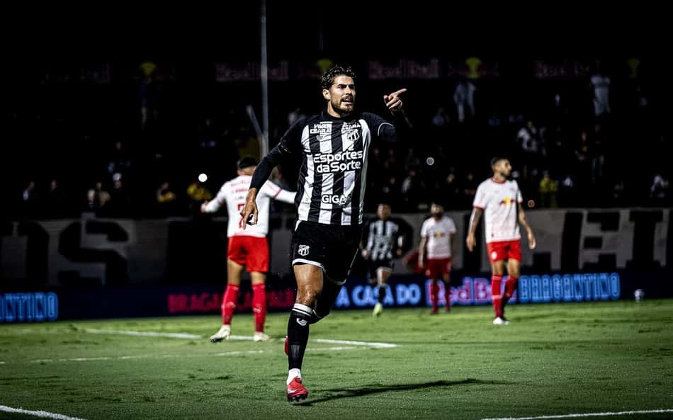 Pedro Raul marca e chega a 6 gols em 7 jogos pelo Ceará