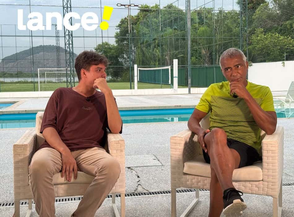Romario entrevista lance