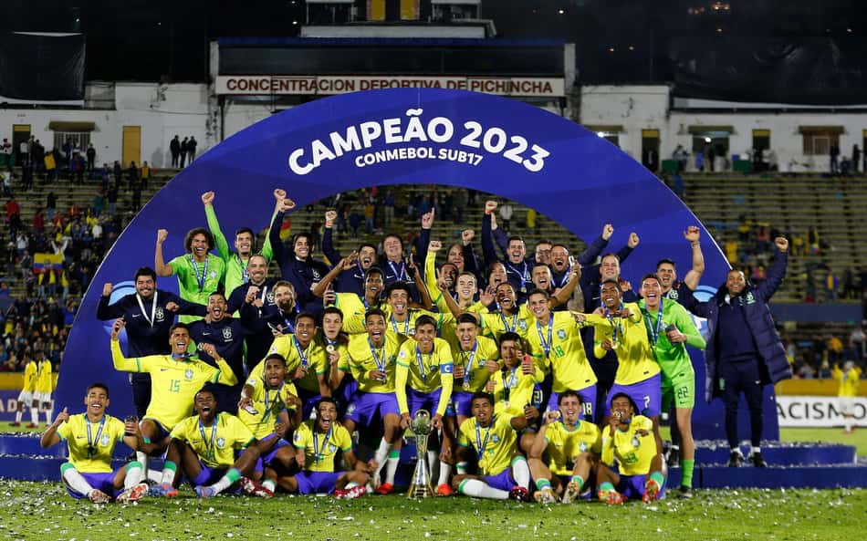 Seleção brasileira é convocada para o Sul-Americano sub-17