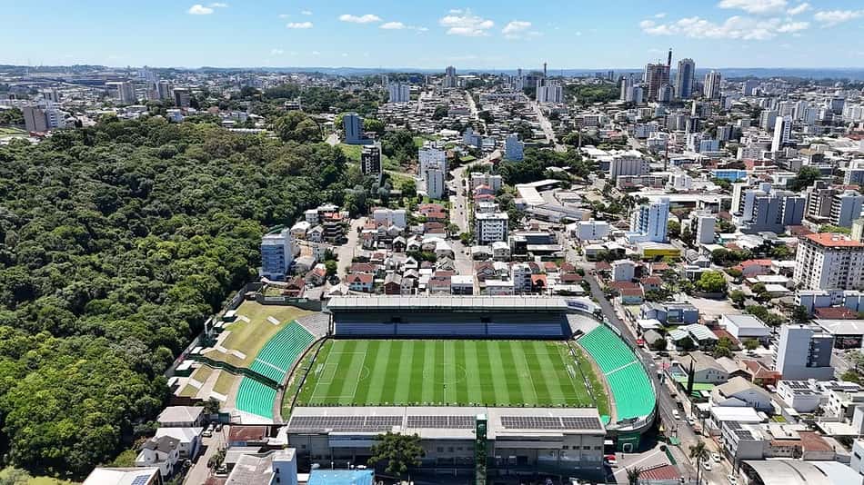 Alfredo Jaconi, palco do jogo entre Vitória e Juventude Foto: Redes Sociais