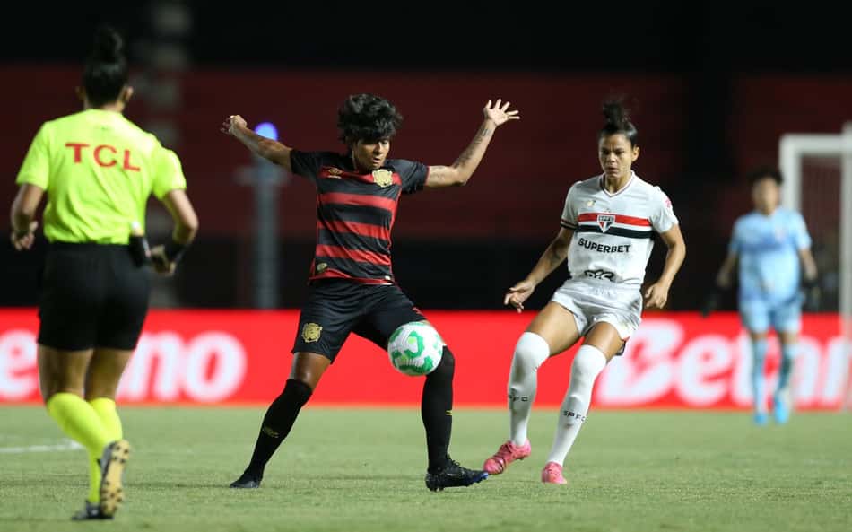 Supercopa feminina: São Paulo passa fácil pelo Sport e vai à semifinal