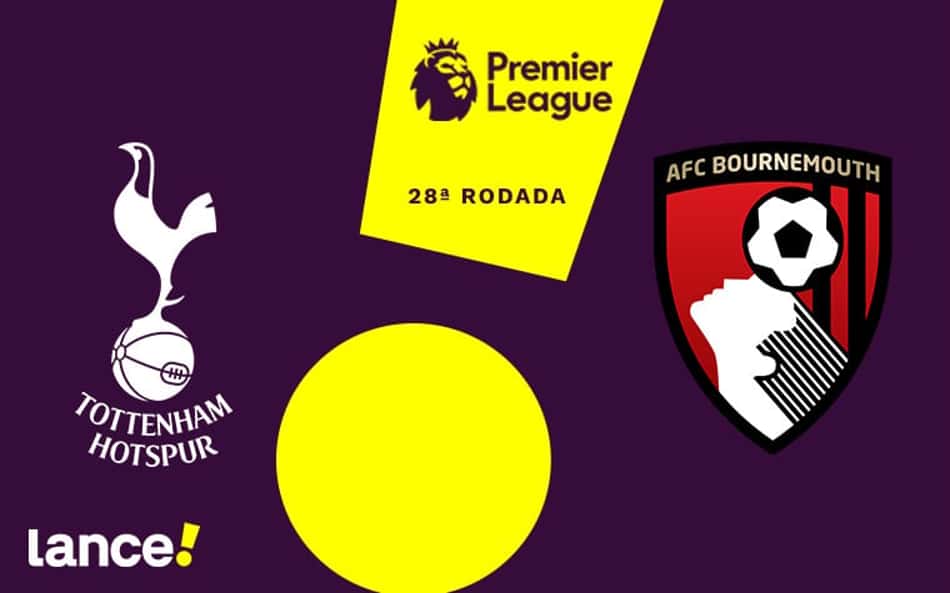 Tottenham x Bournemouth: onde assistir, horário e prováveis escalações do jogo pela Premier League