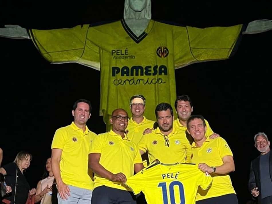 Parceria entre Villarreal e Resende foi anunciada em evento no Cristo Redentor.