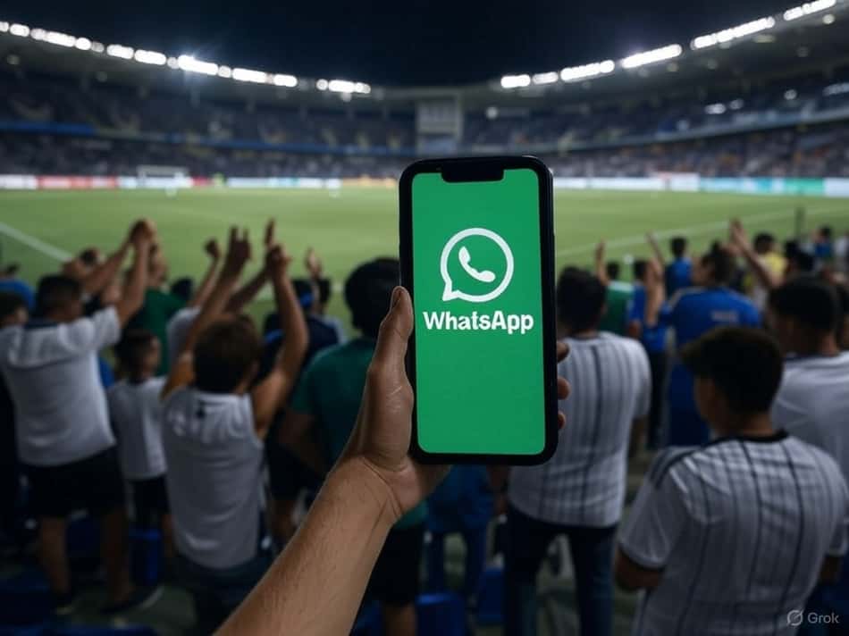 Whatsapp e IA na evolução do futebol